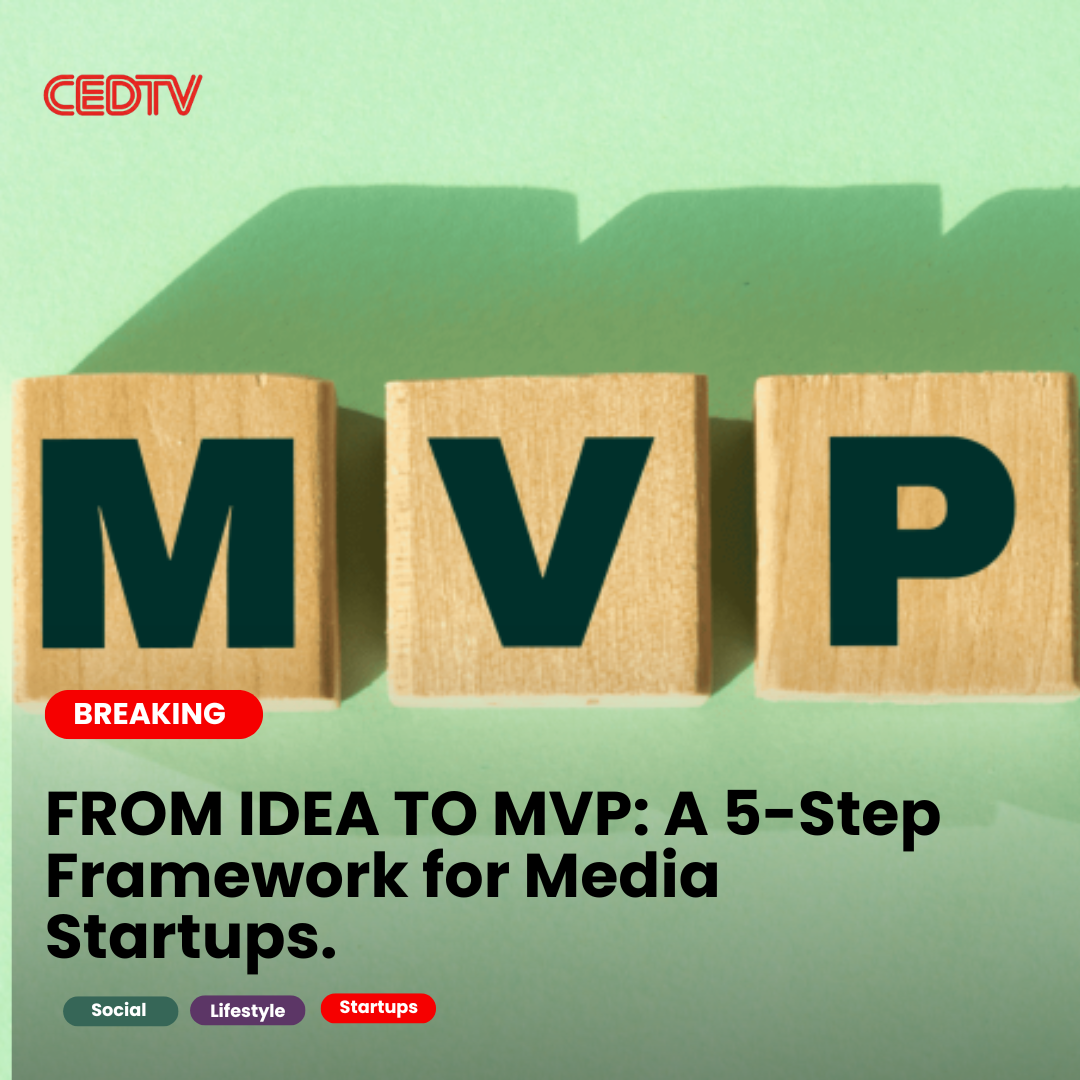 FROM IDEA TO MVP: A 5-Step Framework for Media Startups